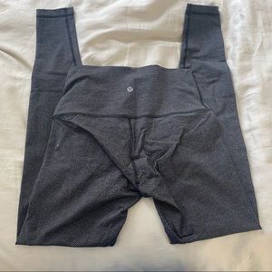 Lululemon Gray Black Yoga Pants Wunder Under 8